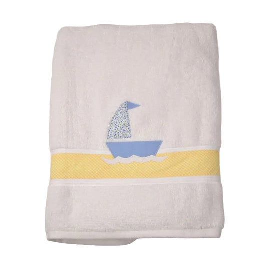 Sailboat Towel - Girl