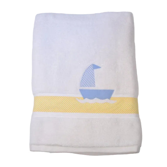 Sailboat Towel - Boy