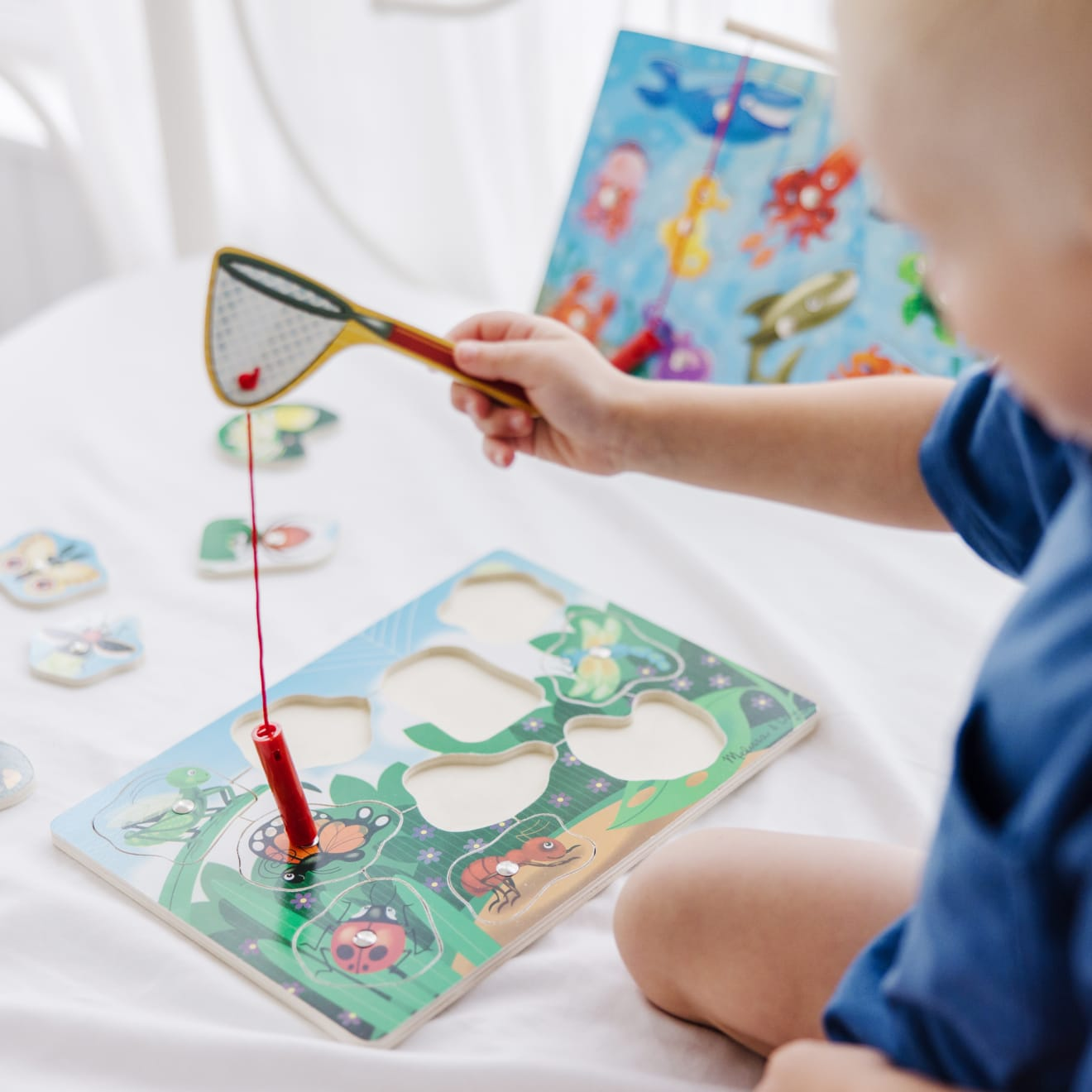 Bug-Catching Magnetic Puzzle