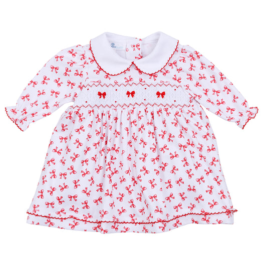 Scarlett Bows Smock Dress Set