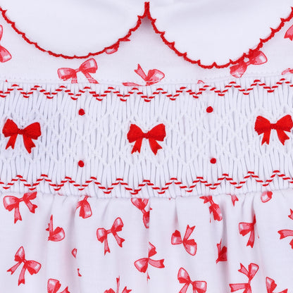 Scarlett Bows Smock Dress Set