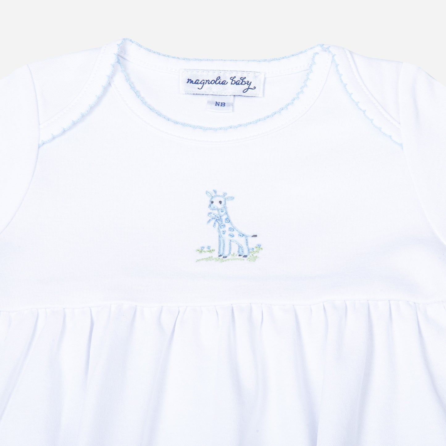 Vintage Giraffe Gown - Blue