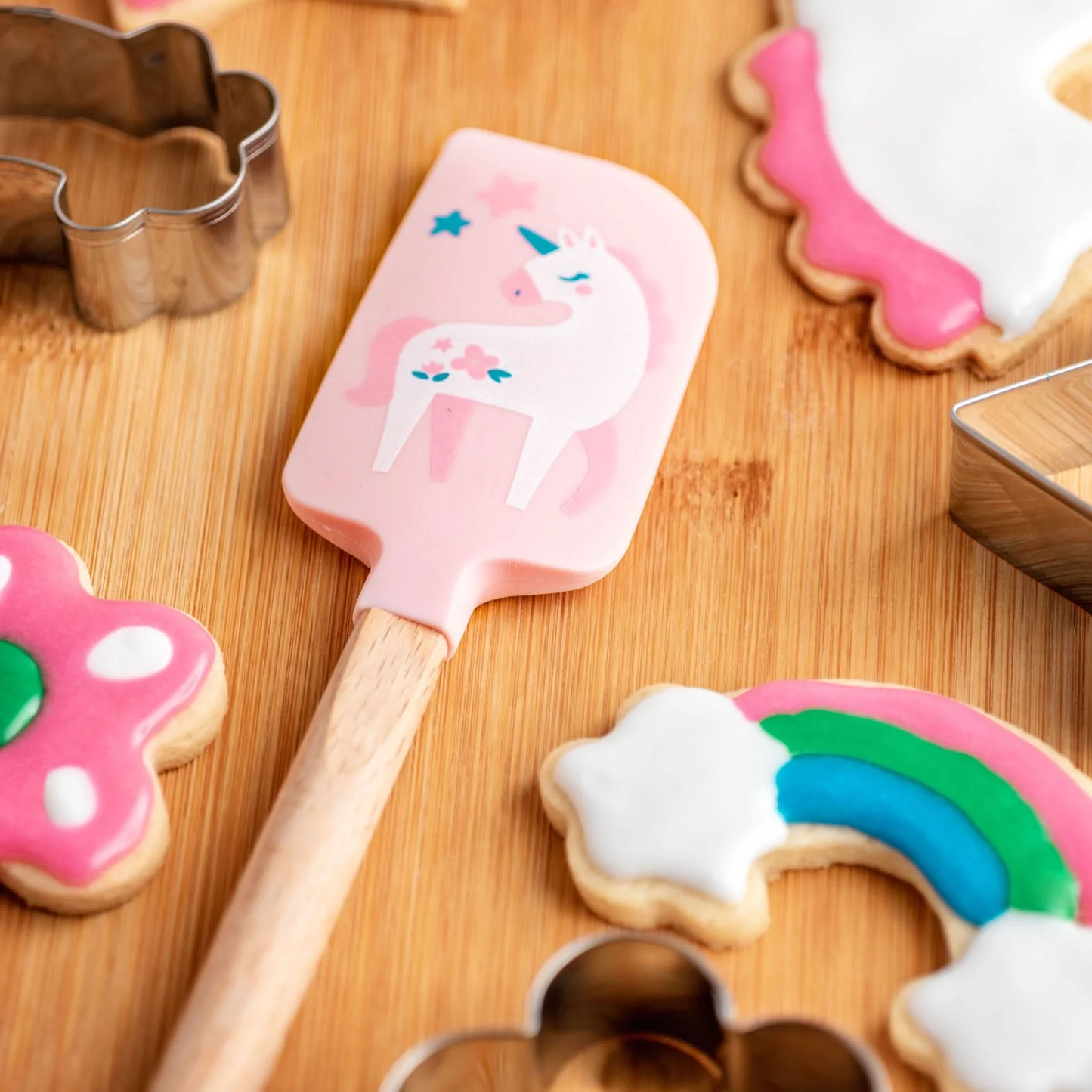 Cookie Cutter With Spatula Set