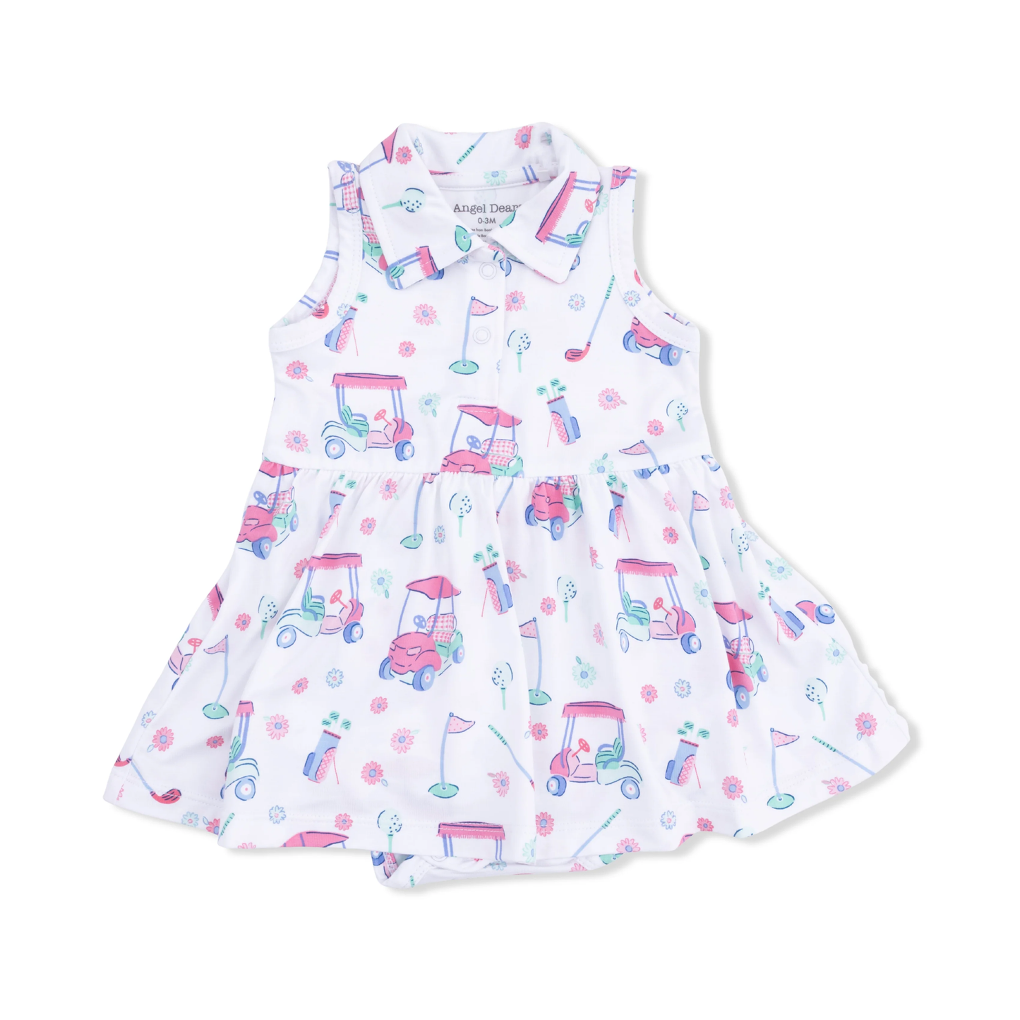 Polo Tennis Dress - Golf Carts & Flowers