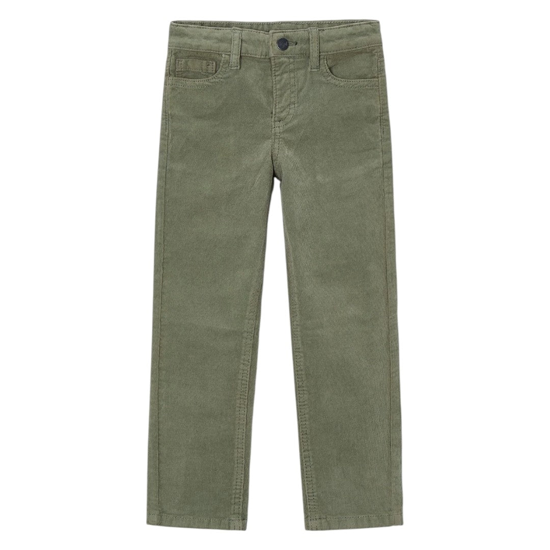 Boys Corduroy Pants - Olive