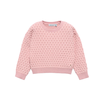 Chenille Sweater - Petal