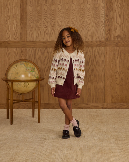 Cheyenne Cardigan - Floral Jacquard