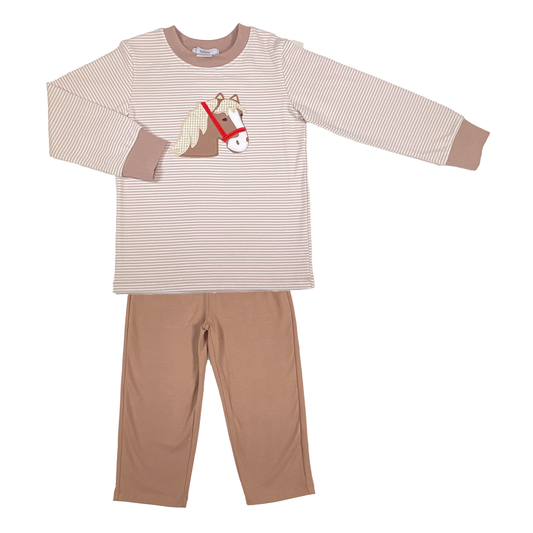 Horse Boy's Pant Set