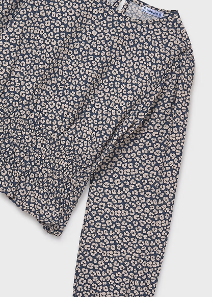 Girls Floral Printed Top