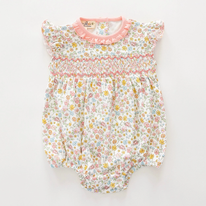 Enchanted Meadows Smocked Bubble