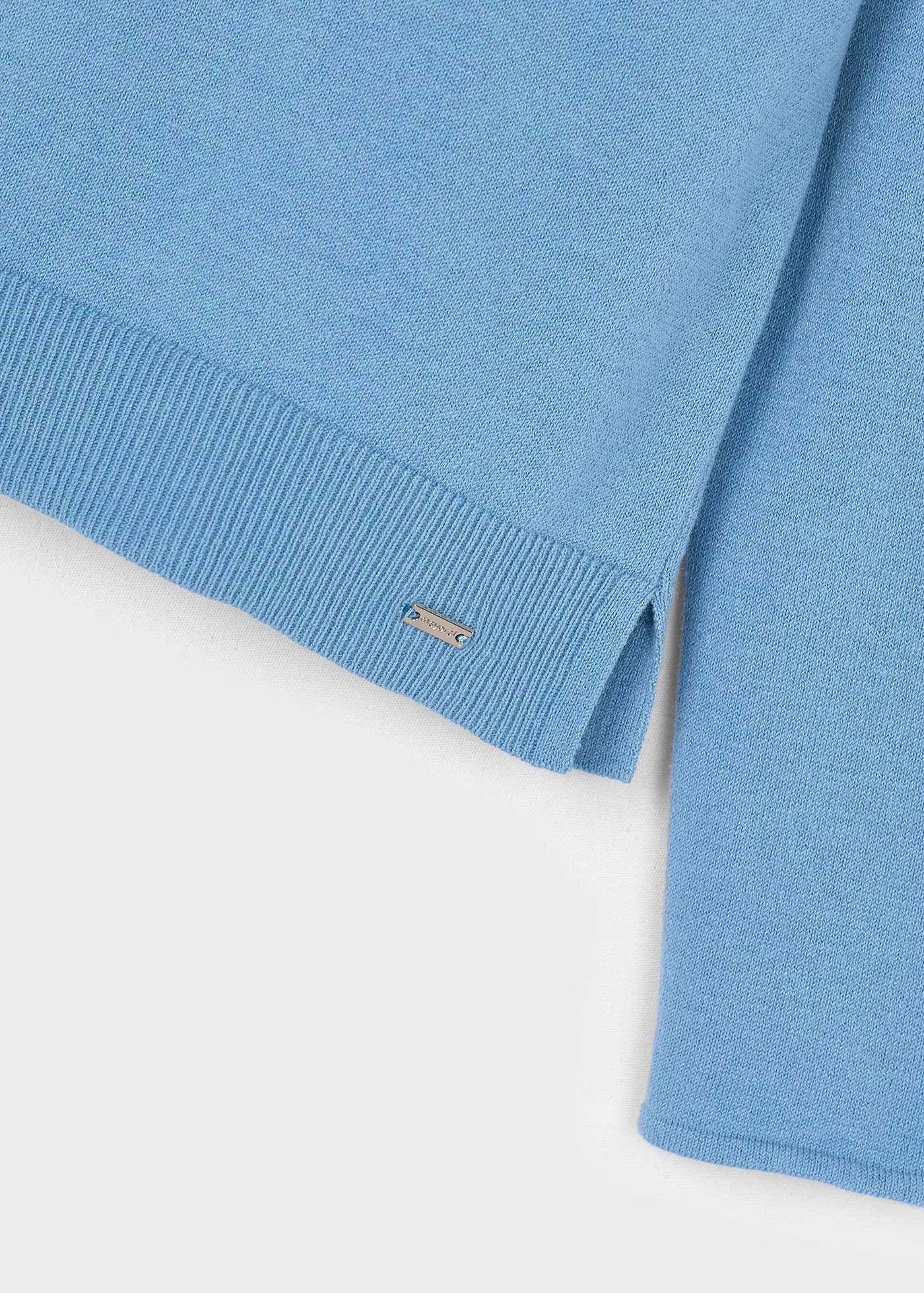 Turtleneck Sweater - Blue