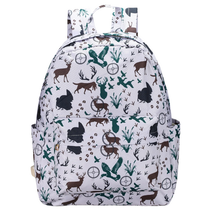 Gone Hunting Canvas Backpack