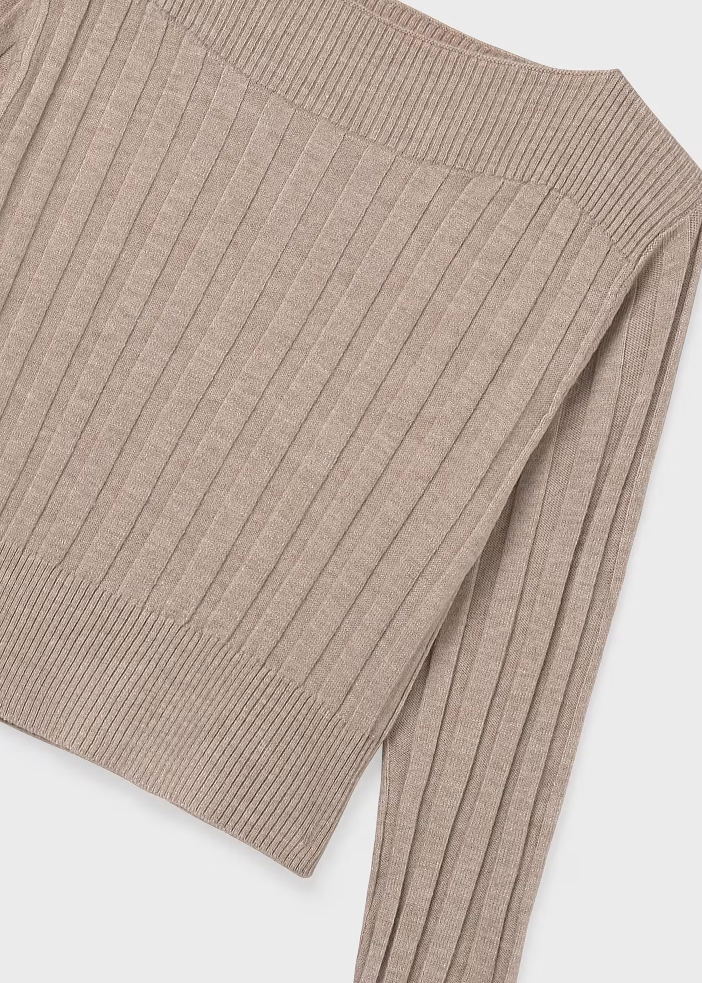 Rib Knit Sweater - Toffee