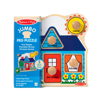 First Shapes Jumbo Knob Puzzle - 50211