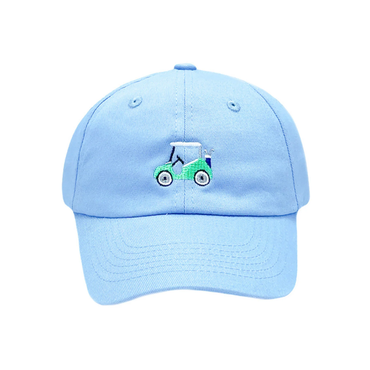 Blue Golfcart Boy's Hat