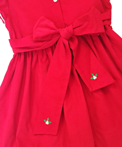 Red Classic Christmas Dress