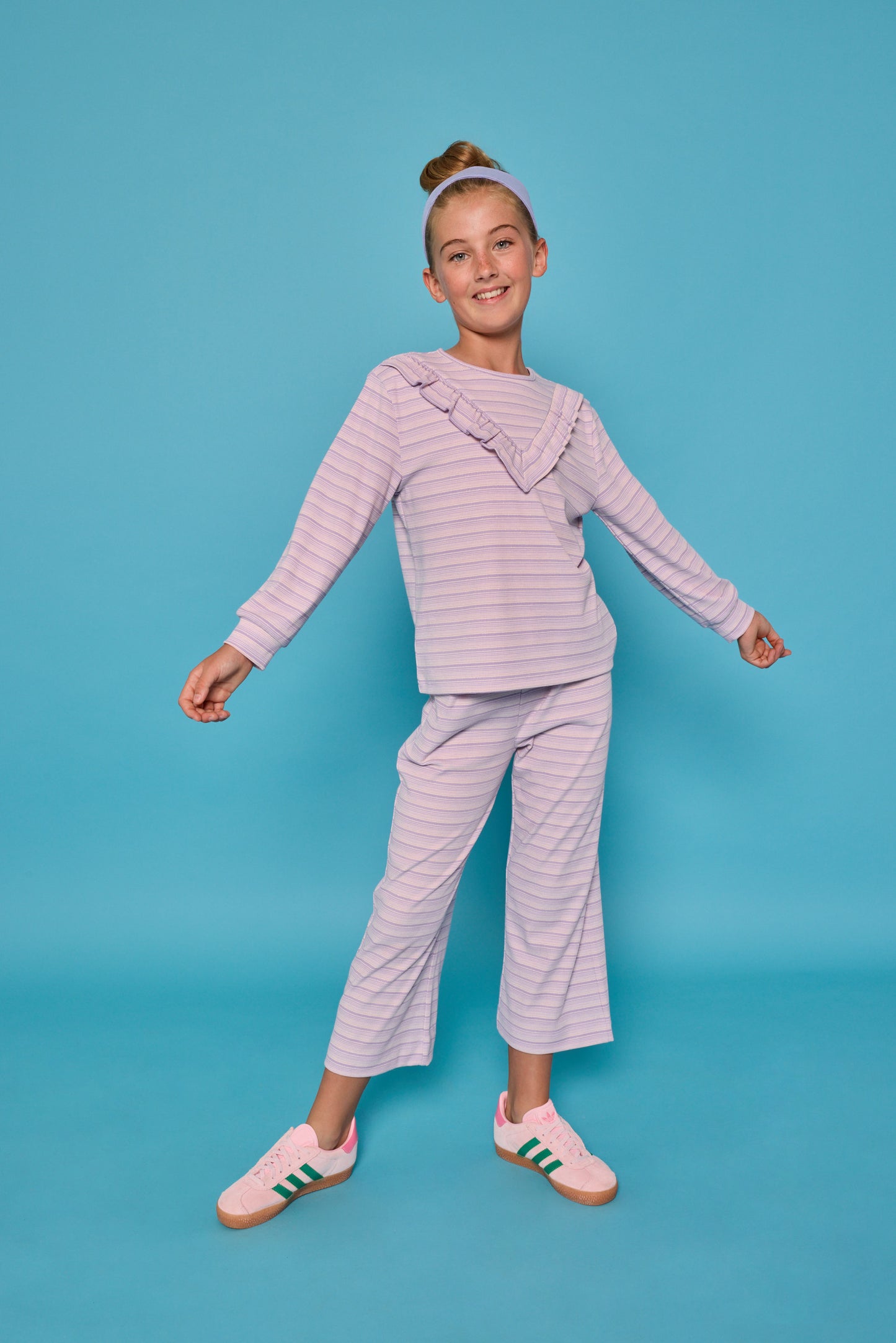 Palazzo Pants-Lavender Sparkle