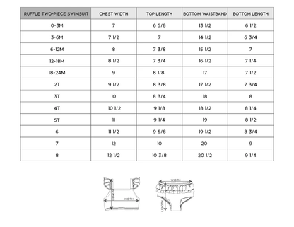 Mini Daisy - Two-Piece Swimsuit