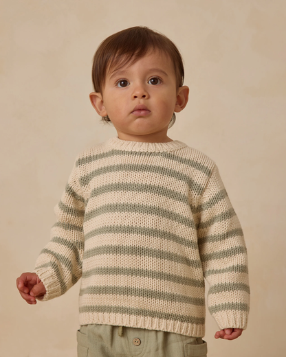 Rex Sweater - Fern Stripe