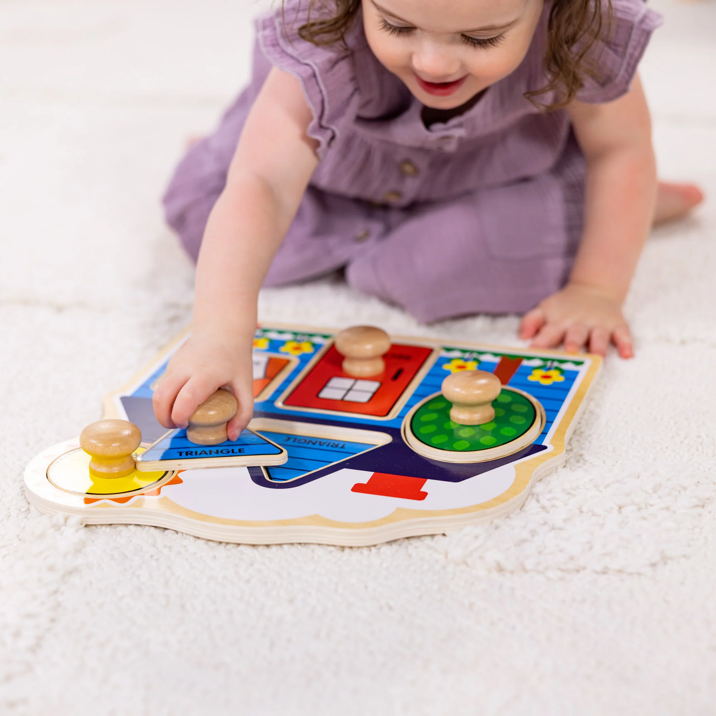First Shapes Jumbo Knob Puzzle - 50211