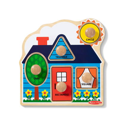 First Shapes Jumbo Knob Puzzle - 50211