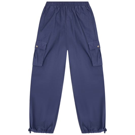 Cotton Drawstring Cargo Pant