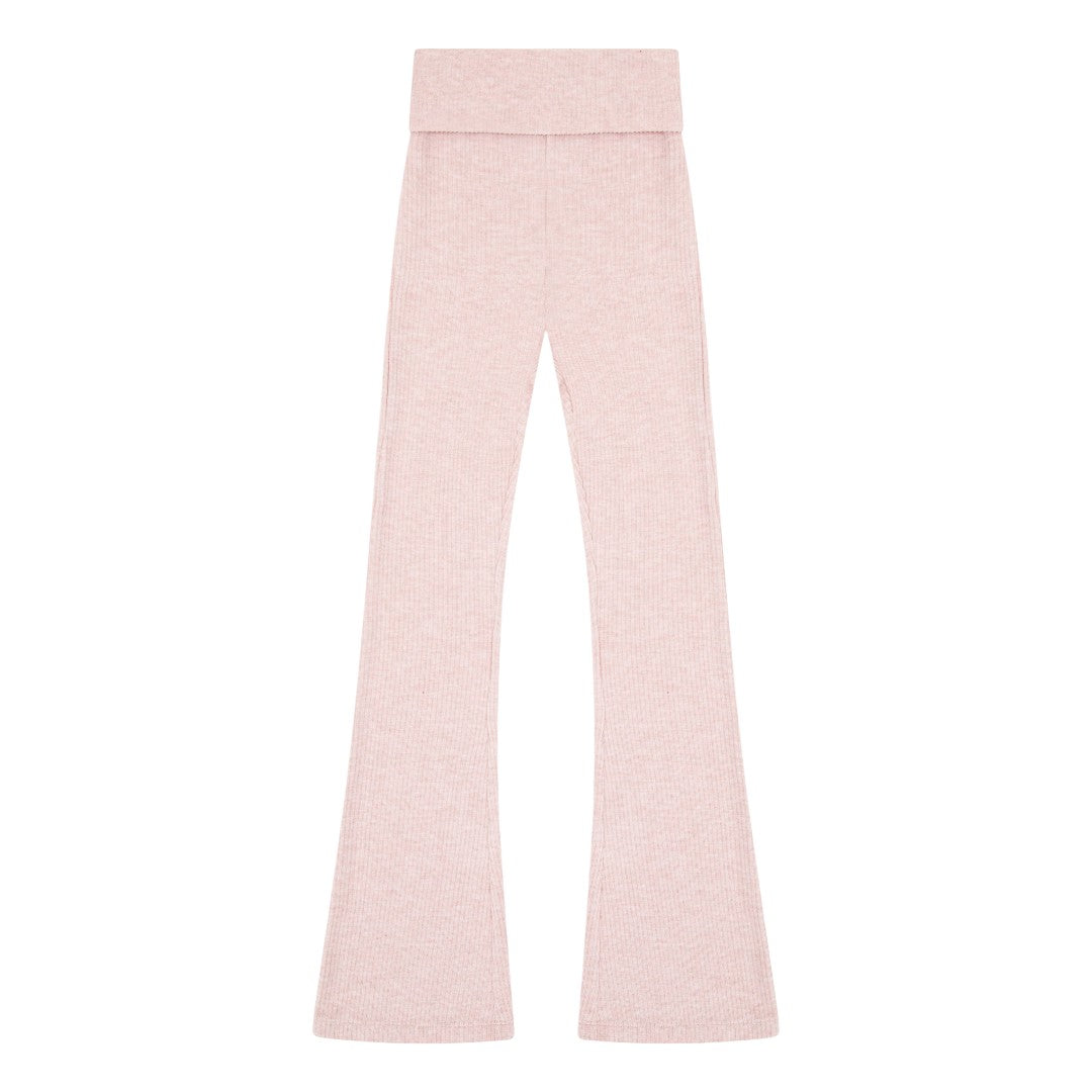 Rib Flare Pant - Moscato