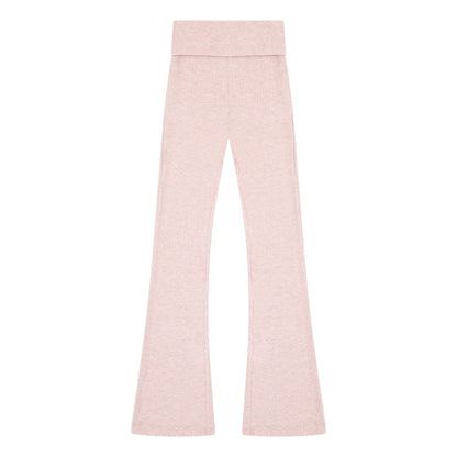 Rib Flare Pant - Moscato