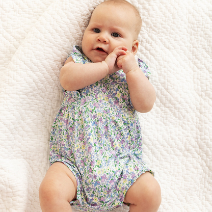 Lavinia Ruffle Bubble Romper