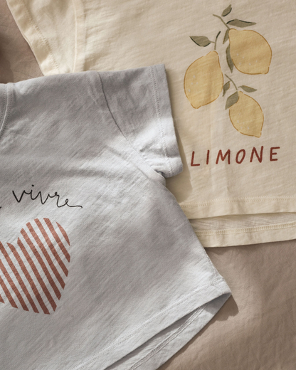 Boxy Tee - Limone