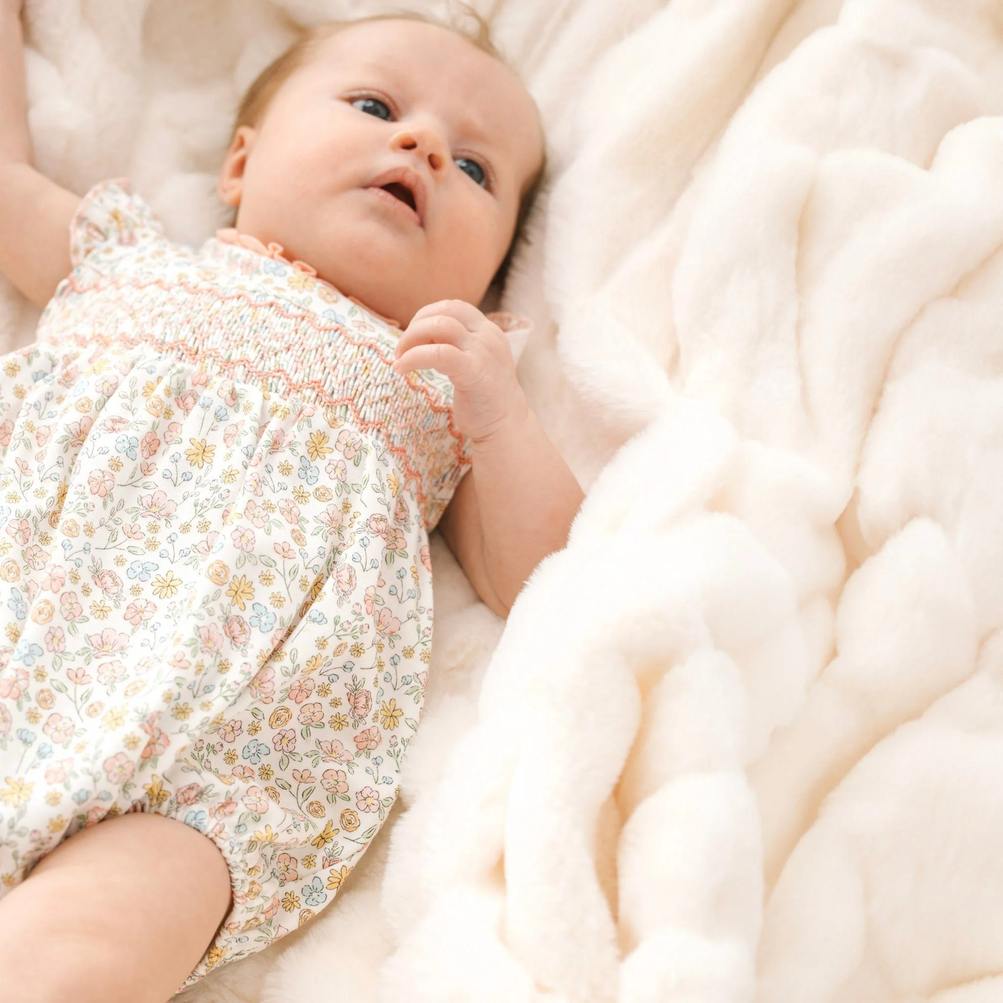 Enchanted Meadows Smocked Bubble