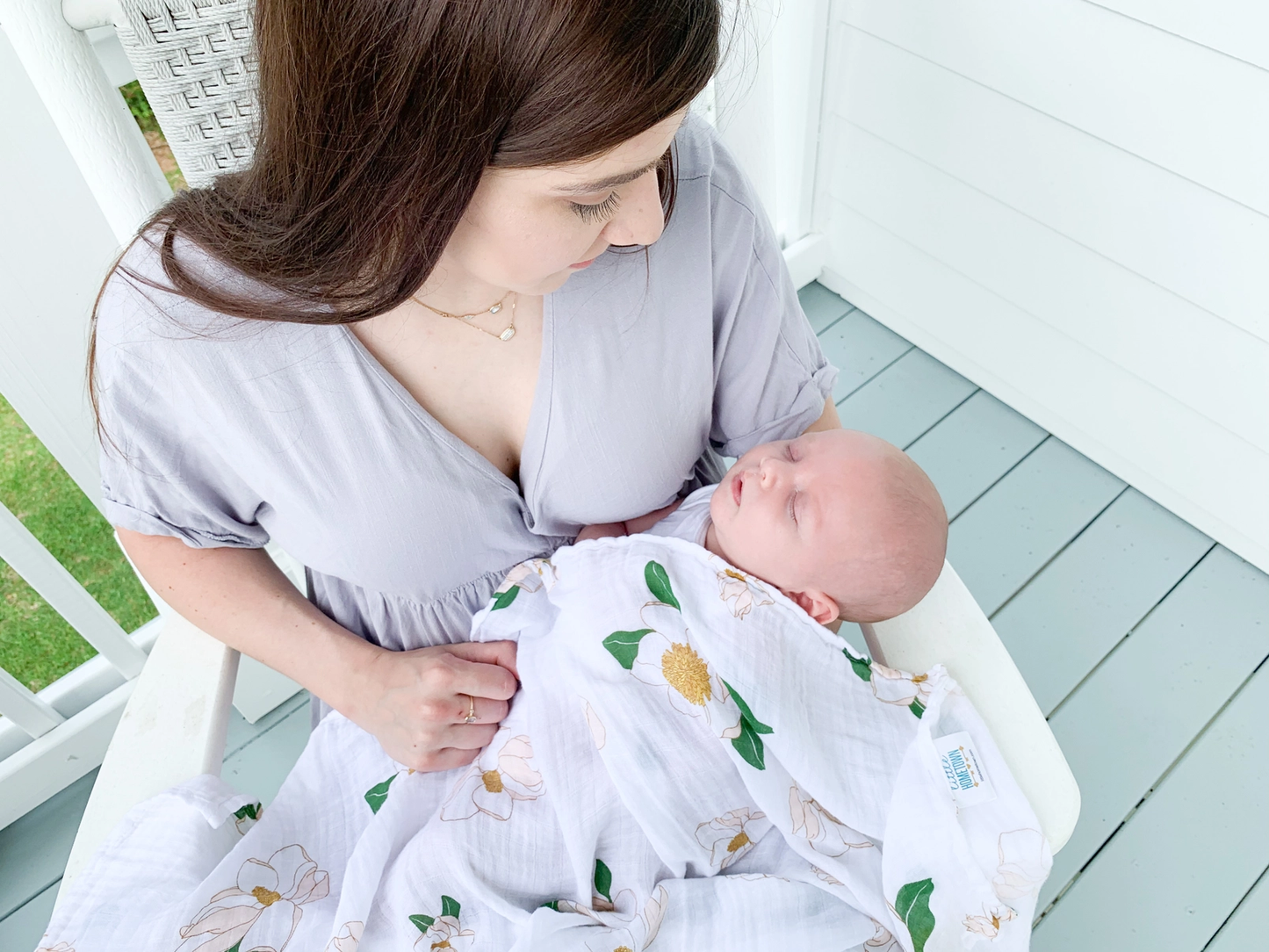 Magnolia Swaddle Blanket