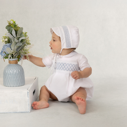 Boys Signature Smocked Romper