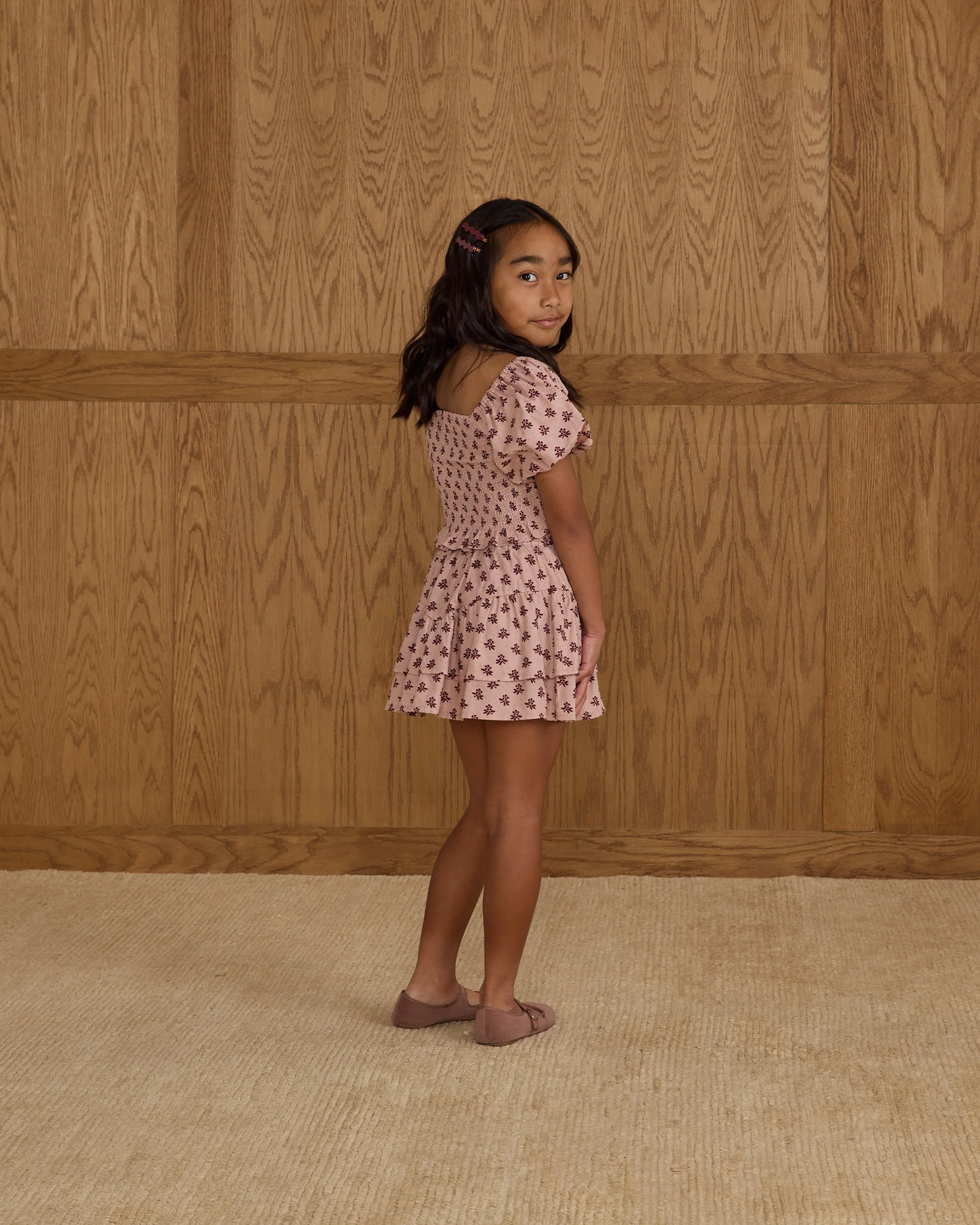 Trixie Top - Blush Fleur