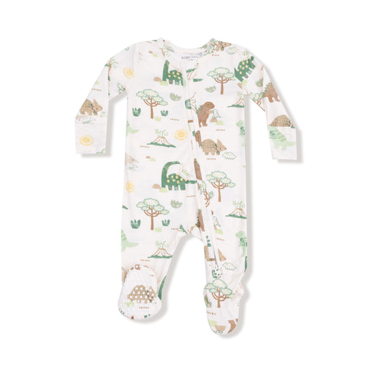 Baby Love Dinos - Zip Footie