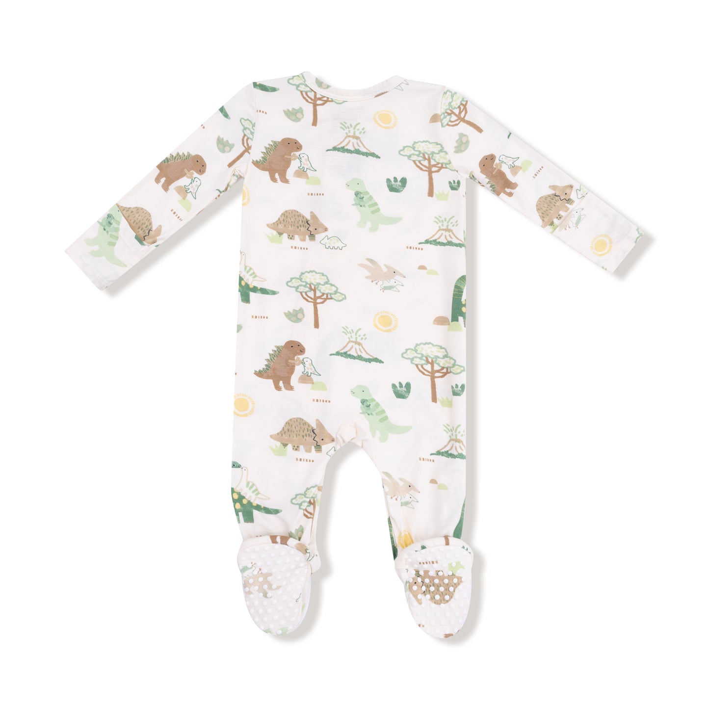 Baby Love Dinos - Zip Footie