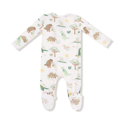 Baby Love Dinos - Zip Footie