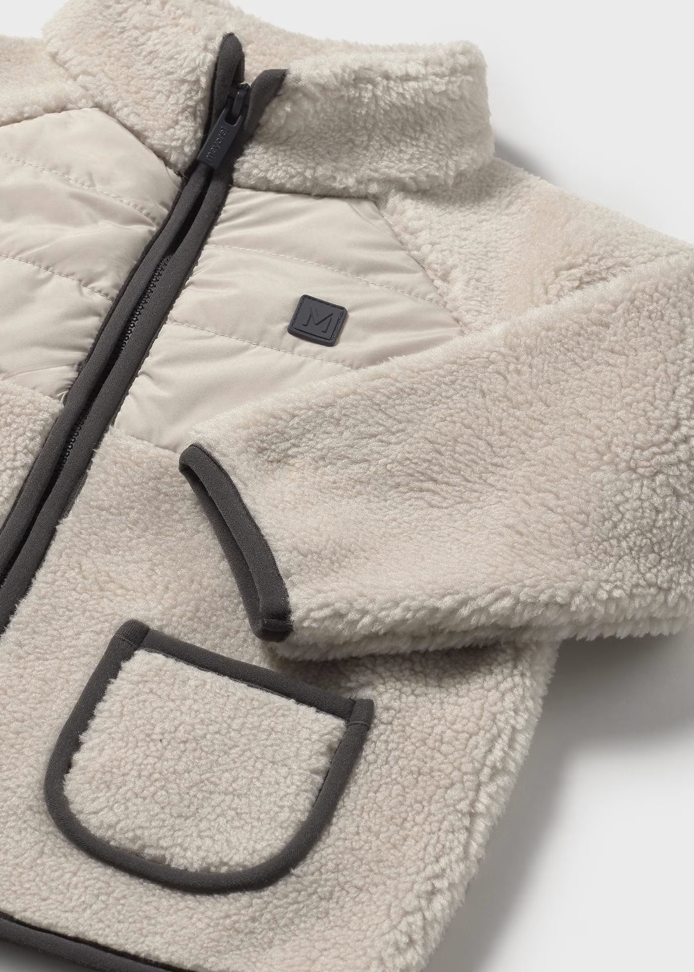 Sherpa Zip Jacket - Chai