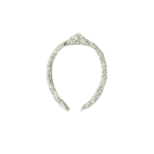 Knotted Headband - Blue Vines