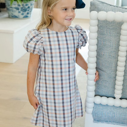 Aline Dress - Charleston Plaid