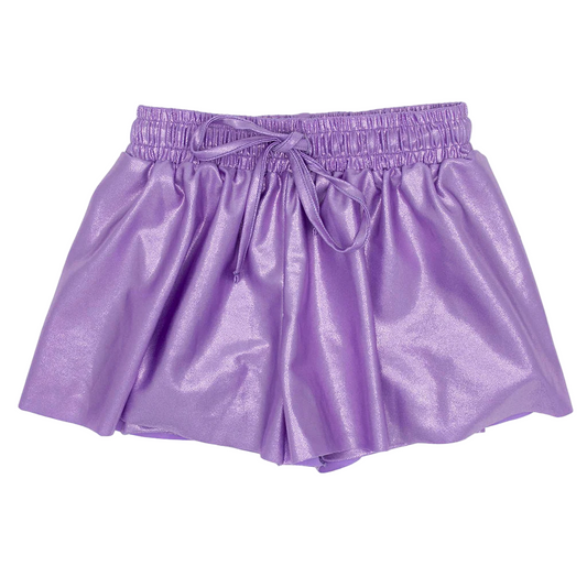 Shimmer Butterfly Short - Lavender