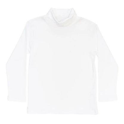 Unisex Turtle Neck - White Knit