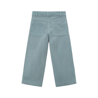 Girls Twill Pants - Sage