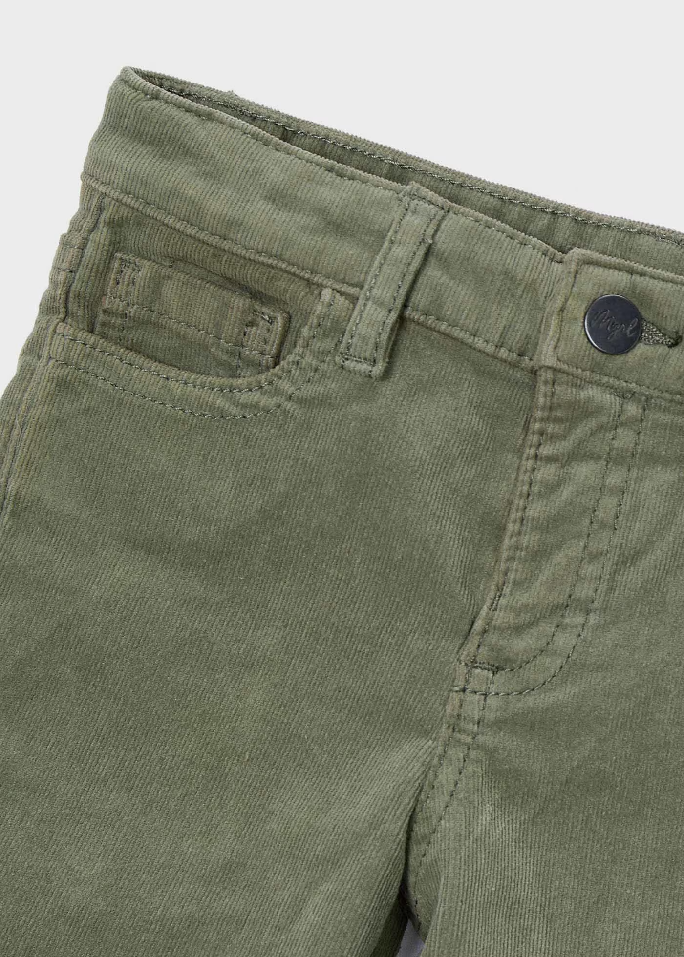 Boys Corduroy Pants - Olive