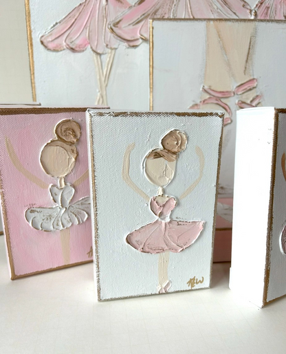 Ballerina Recital Block - 4x6in.