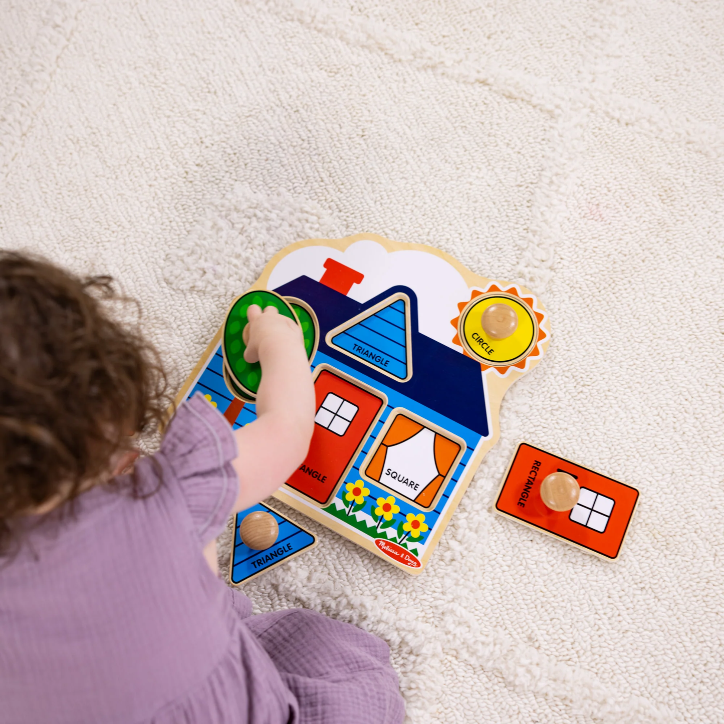 First Shapes Jumbo Knob Puzzle - 50211