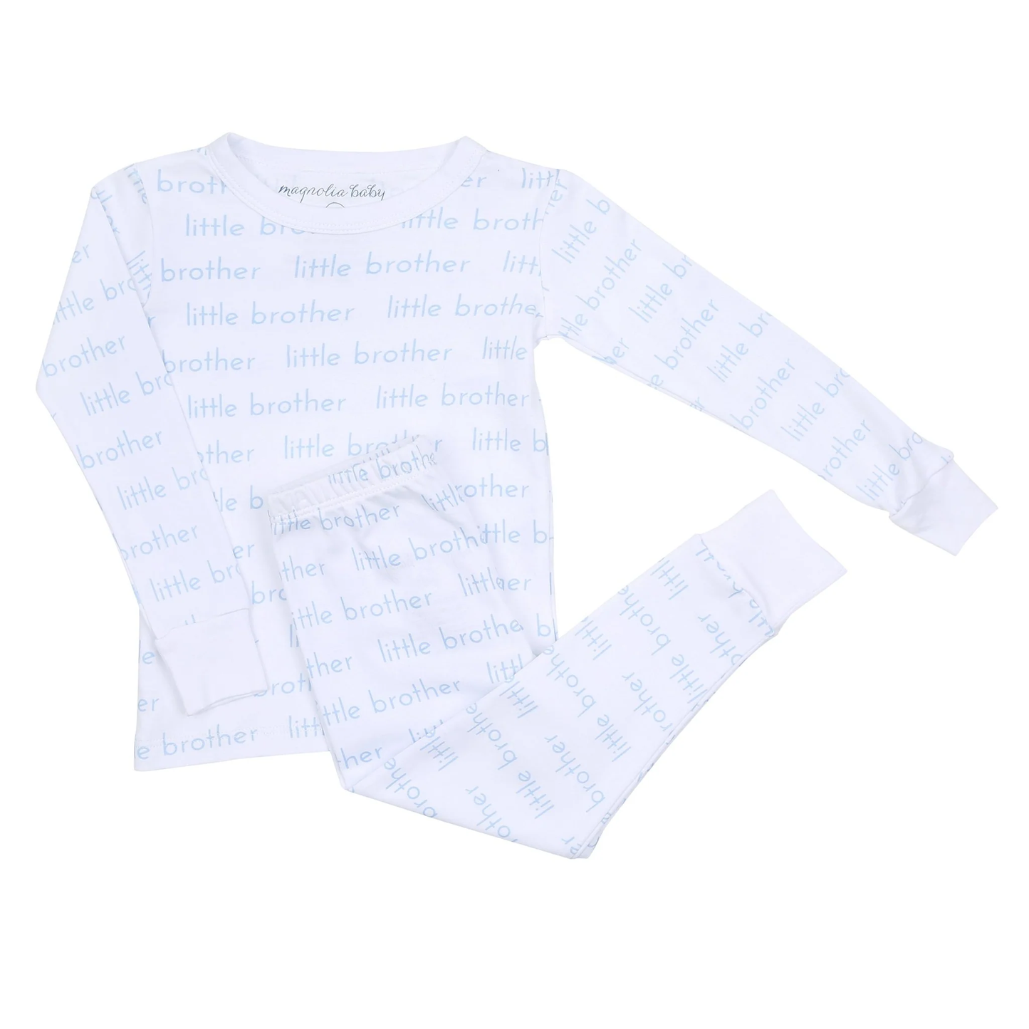 Little Brother Print LS Pajamas