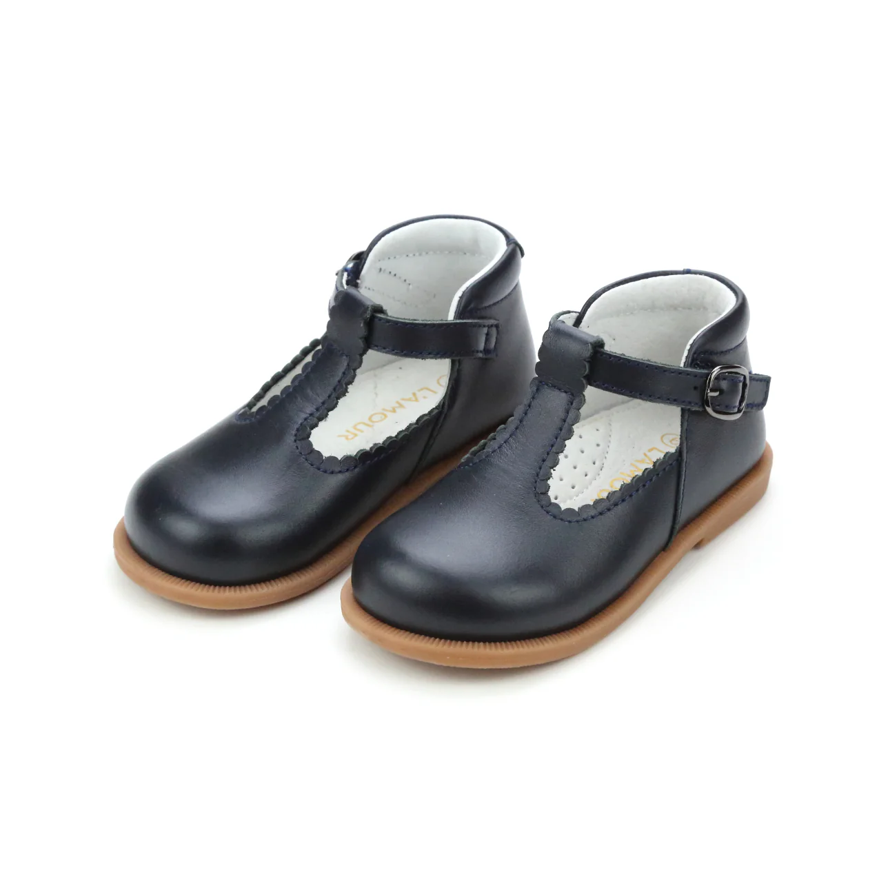 Louise Scallop T-Strap - F-390