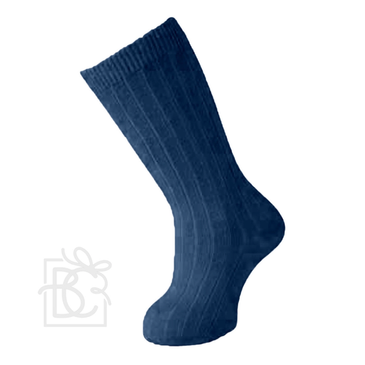 Ribbed Cotton KH Socks - 129/1
