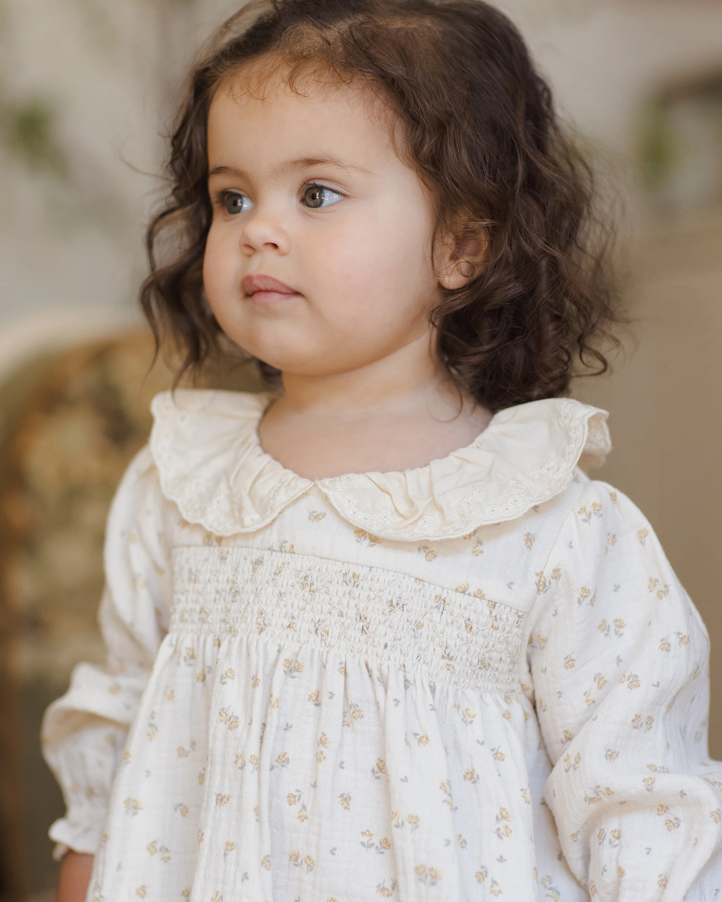 Callie Dress - Golden Floral